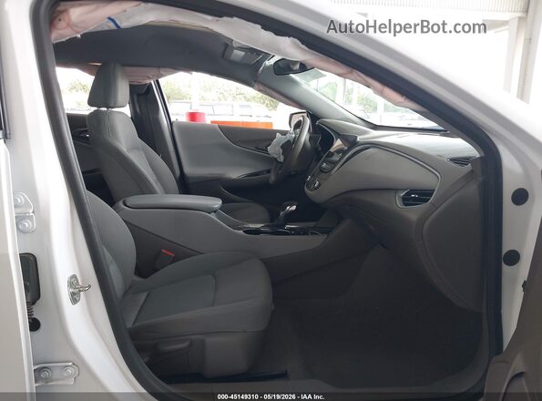 1G1ZD5ST7NF126532 2022 CHEVROLET MALIBU Белый Вид салона спереди