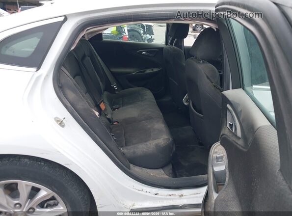 1G1ZD5ST7NF129284 2022 CHEVROLET MALIBU White VIN კოდის სტიკერის ხედი