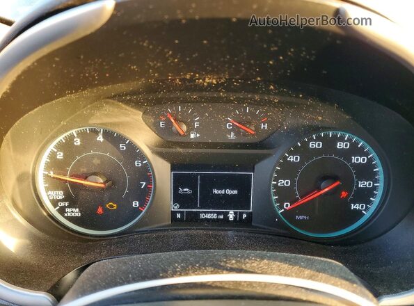 1G1ZD5ST7NF160700 2022 CHEVROLET MALIBU Black Vista del cuadro de instrumentos