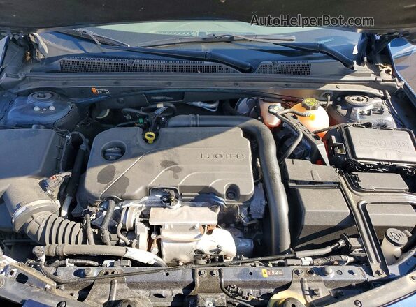 1G1ZD5ST7NF169669 2022 CHEVROLET MALIBU Синий Вид задней части салона