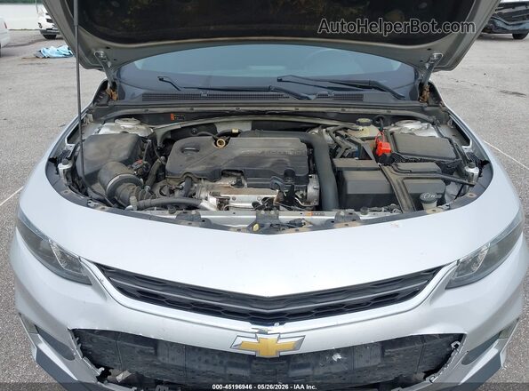 1G1ZD5ST8JF129336 2018 CHEVROLET MALIBU Silver Vista trasera