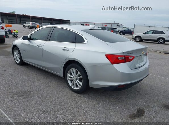 1G1ZD5ST8JF129336 2018 CHEVROLET MALIBU Silver Trasero izquierdo