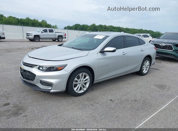 1G1ZD5ST8JF129336 2018 CHEVROLET MALIBU Silver Vista tres cuartos delantera izquierda