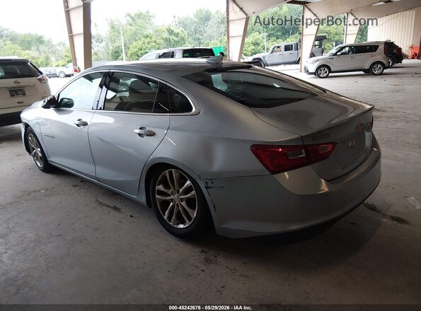 1G1ZD5ST8JF135251 2018 CHEVROLET MALIBU Light Blue Rear left
