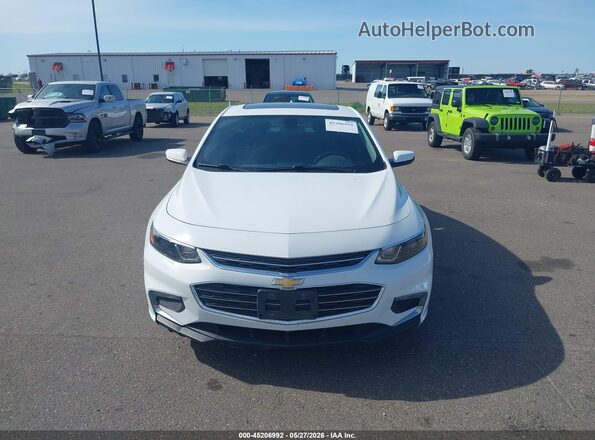 1G1ZD5ST8JF171098 2018 CHEVROLET MALIBU Белый Вид щитка приборов