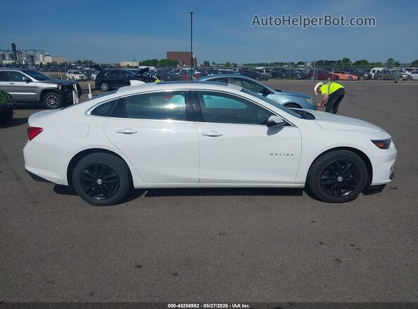 1G1ZD5ST8JF171098 2018 CHEVROLET MALIBU Белый Вид задней части салона