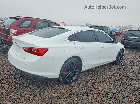 1G1ZD5ST8JF214273 2018 CHEVROLET MALIBU Белый Задняя правая четверть