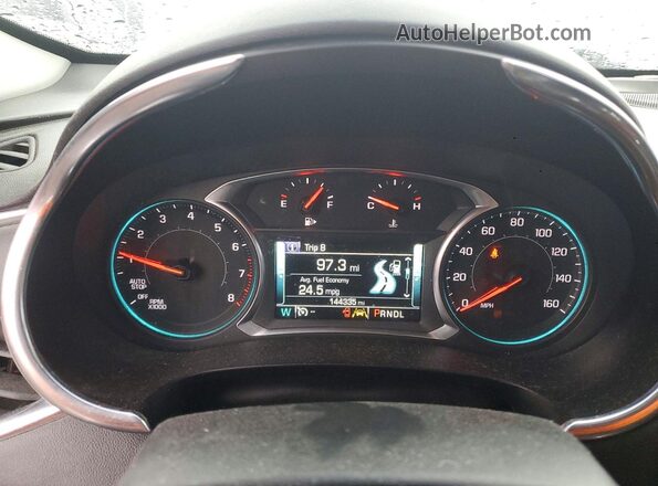 1G1ZD5ST8JF214273 2018 CHEVROLET MALIBU Белый Вид щитка приборов