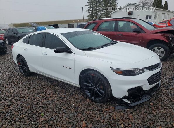 1G1ZD5ST8JF214273 2018 CHEVROLET MALIBU Белый Передняя правая четверть