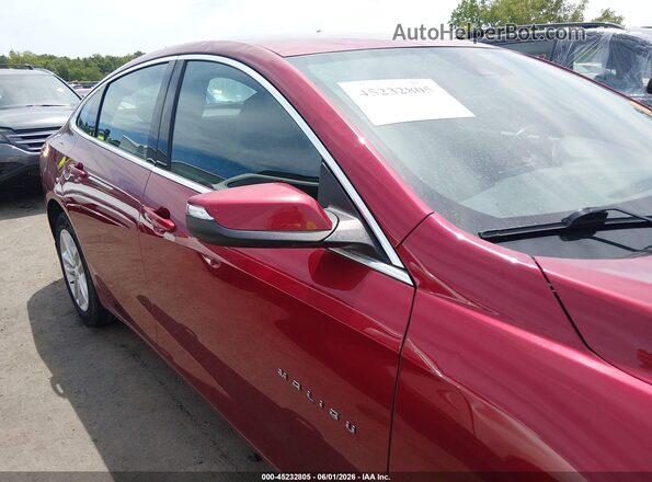 1G1ZD5ST8JF254014 2018 CHEVROLET MALIBU Red 