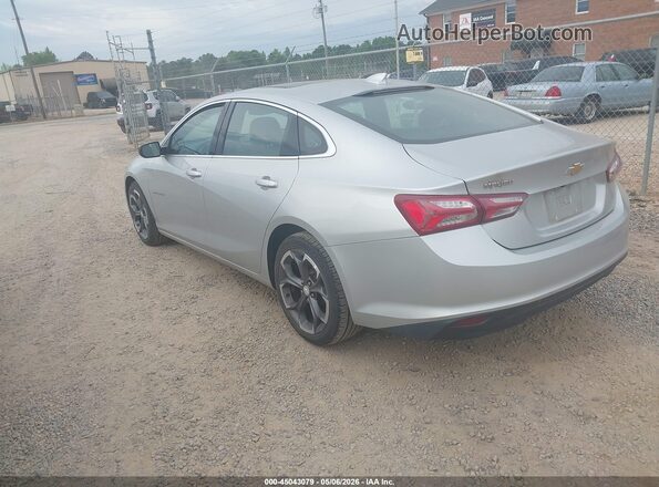 1G1ZD5ST8MF008584 2021 CHEVROLET MALIBU Серебряный Задняя левая четверть