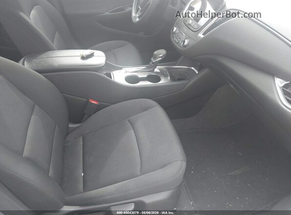 1G1ZD5ST8MF008584 2021 CHEVROLET MALIBU Серебряный Вид салона спереди