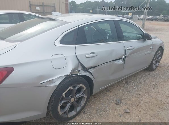 1G1ZD5ST8MF008584 2021 CHEVROLET MALIBU Серебряный Вид спереди