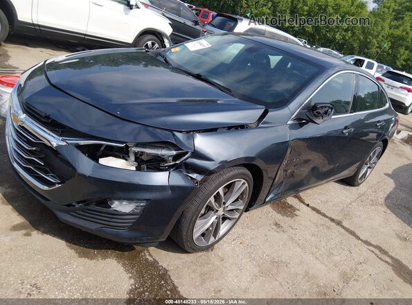 1G1ZD5ST8MF014918 2021 CHEVROLET MALIBU Gray Przód lewy