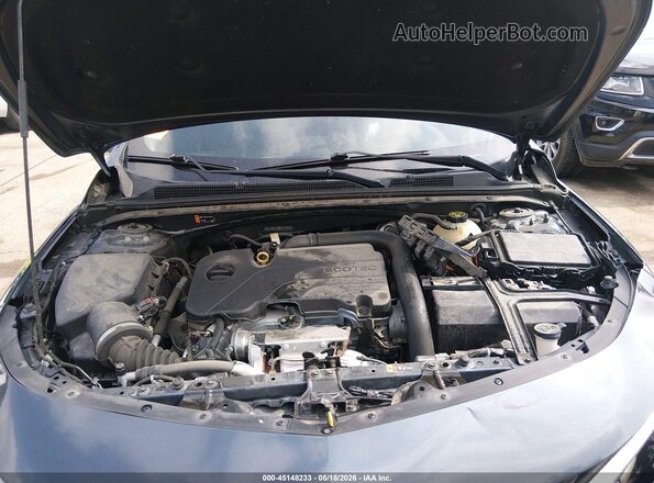 1G1ZD5ST8MF014918 2021 CHEVROLET MALIBU Gray Widok z tyłu