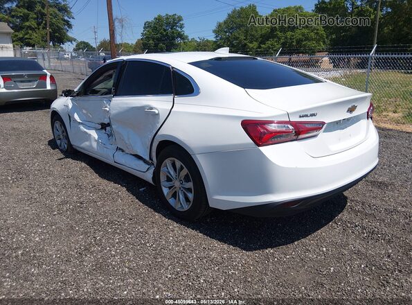 1G1ZD5ST8MF046476 2021 CHEVROLET MALIBU Белый Задняя левая четверть