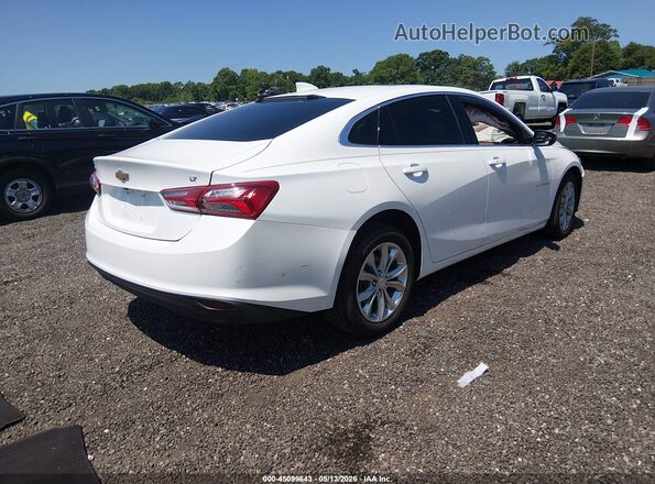 1G1ZD5ST8MF046476 2021 CHEVROLET MALIBU Белый Задняя правая четверть