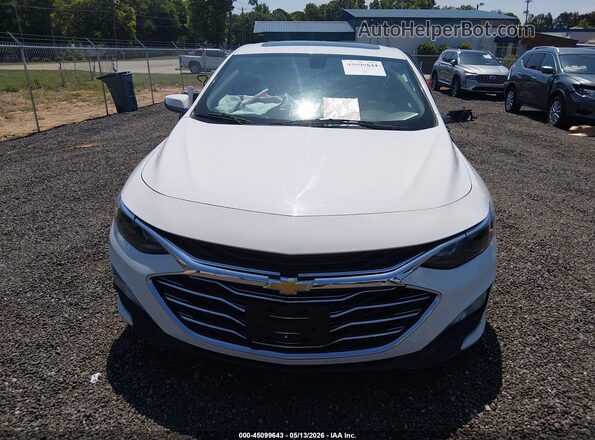 1G1ZD5ST8MF046476 2021 CHEVROLET MALIBU Белый Вид щитка приборов