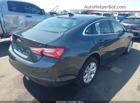 1G1ZD5ST8MF070244 2021 CHEVROLET MALIBU Черный Задняя правая четверть