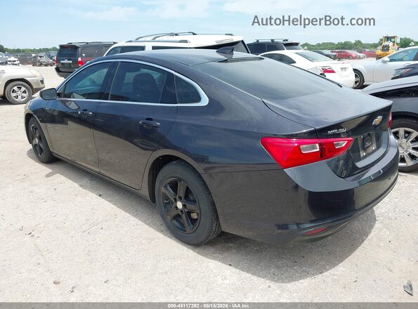 1G1ZD5ST8PF235911 2023 CHEVROLET MALIBU Black უკანა მარცხენა