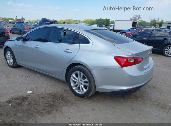 1G1ZD5ST9JF140796 2018 CHEVROLET MALIBU Silver Trasero izquierdo