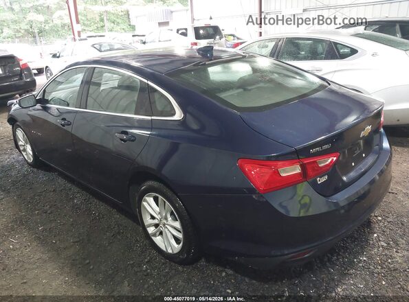 1G1ZD5ST9JF252093 2018 CHEVROLET MALIBU Blue Trasero izquierdo