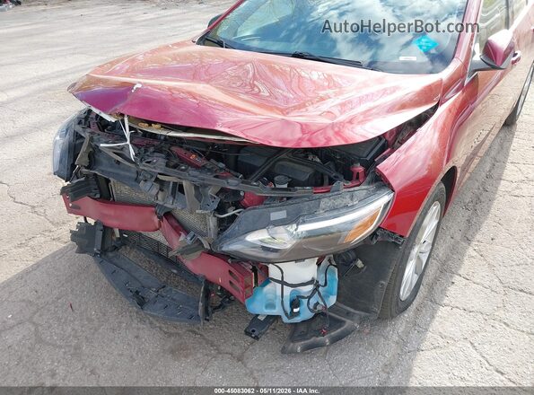1G1ZD5ST9KF144249 2019 CHEVROLET MALIBU Красный Вид спереди