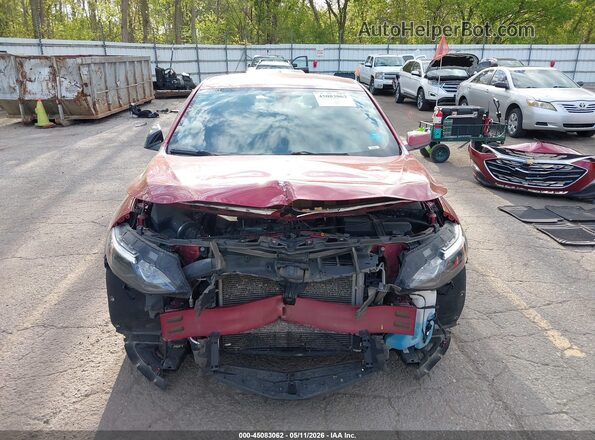 1G1ZD5ST9KF144249 2019 CHEVROLET MALIBU Красный Вид задней части салона