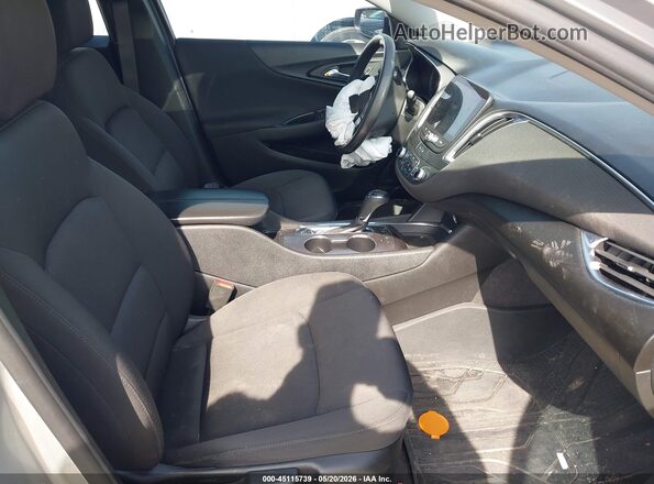 1G1ZD5ST9LF030060 2020 CHEVROLET MALIBU Серебряный Вид салона спереди