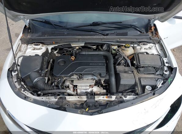 1G1ZD5ST9LF086385 2020 CHEVROLET MALIBU White უკანა ხედი