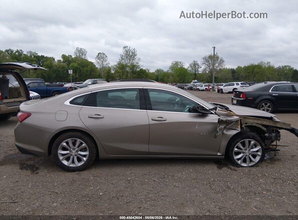 1G1ZD5ST9NF174601 2022 CHEVROLET MALIBU Beige Rear interior view