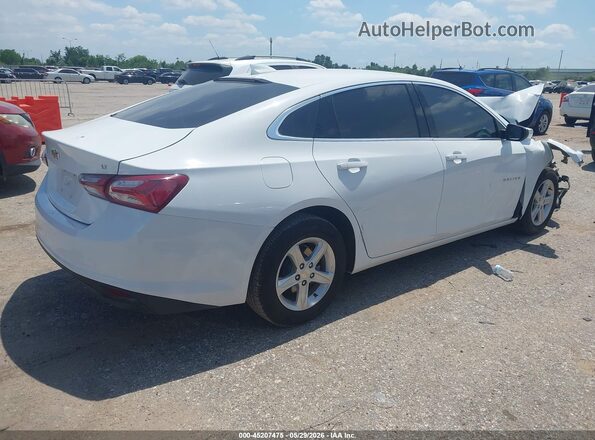 1G1ZD5ST9NF184951 2022 CHEVROLET MALIBU Белый Задняя правая четверть