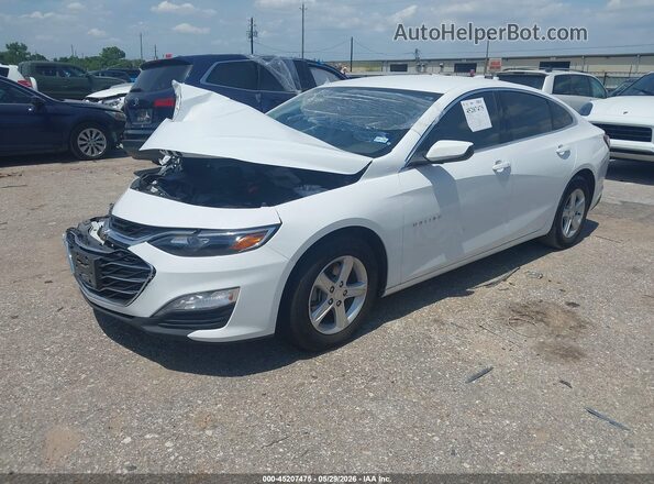 1G1ZD5ST9NF184951 2022 CHEVROLET MALIBU Белый Передняя левая четверть