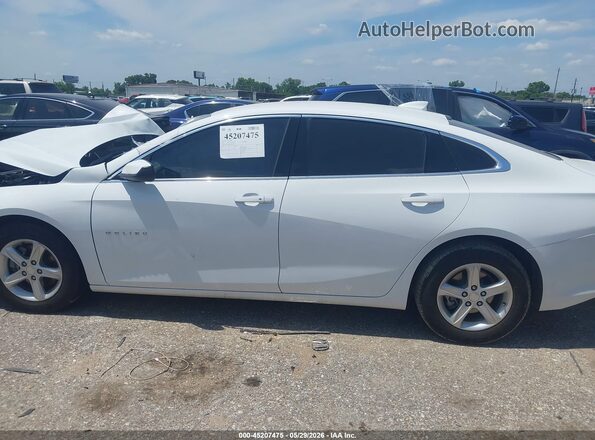 1G1ZD5ST9NF184951 2022 CHEVROLET MALIBU Белый Вид задней части салона