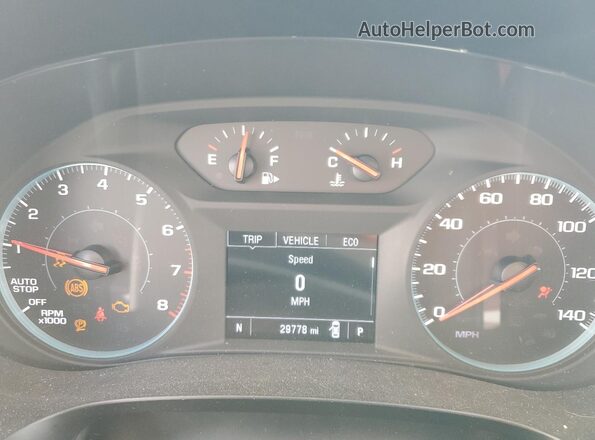 1G1ZD5ST9RF218005 2024 CHEVROLET MALIBU Blue ხელსაწყოთა პანელის ხედი