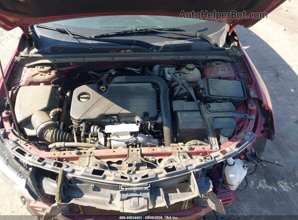 1G1ZD5STXJF242236 2018 CHEVROLET MALIBU Red Հետևի տեսք