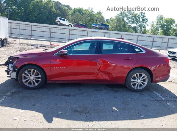 1G1ZD5STXJF242236 2018 CHEVROLET MALIBU Red Սալոնի հետևի տեսք