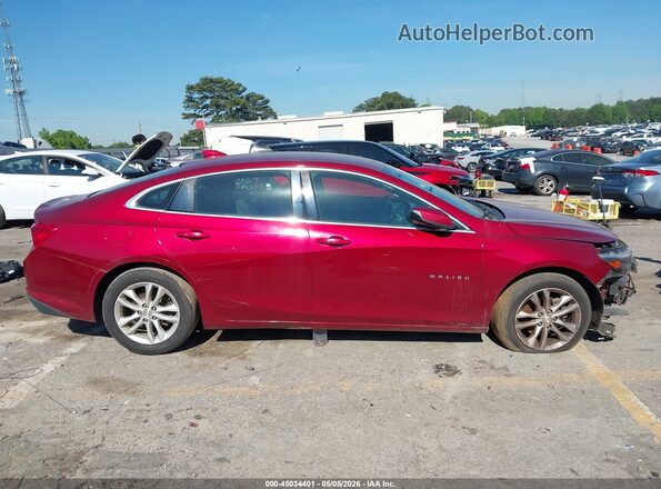 1G1ZD5STXJF242236 2018 CHEVROLET MALIBU Red Սարքավորումների վահանակի տեսք