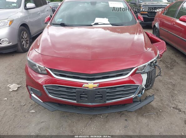 1G1ZD5STXJF260106 2018 CHEVROLET MALIBU Red 