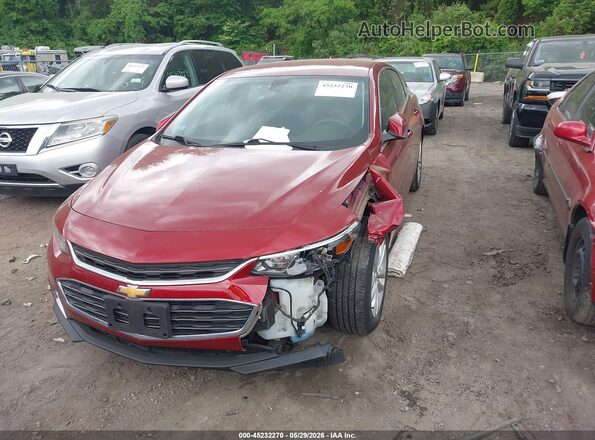 1G1ZD5STXJF260106 2018 CHEVROLET MALIBU Red 