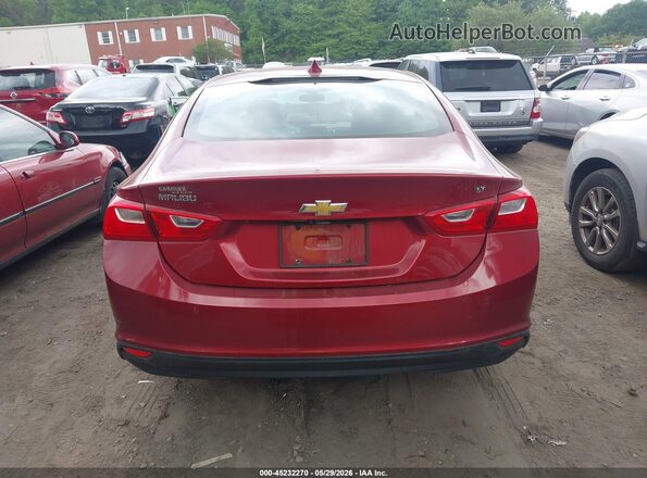 1G1ZD5STXJF260106 2018 CHEVROLET MALIBU Red 