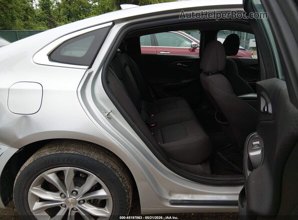 1G1ZD5STXKF110076 2019 CHEVROLET MALIBU Silver Вид наклейки з VIN-кодом