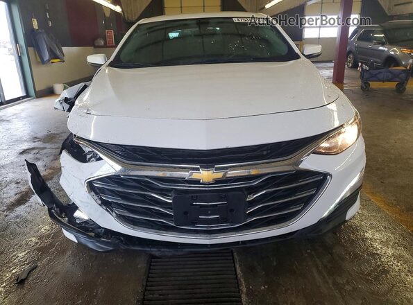 1G1ZD5STXKF211876 2019 CHEVROLET MALIBU White Вид спереду