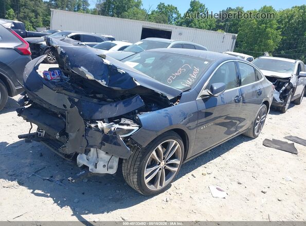 1G1ZD5STXMF024057 2021 CHEVROLET MALIBU Dark Blue Front left