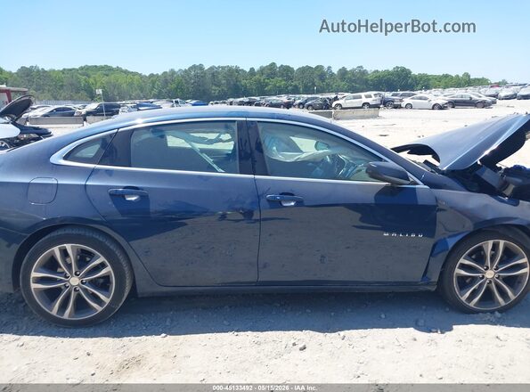 1G1ZD5STXMF024057 2021 CHEVROLET MALIBU Dark Blue Rear interior view