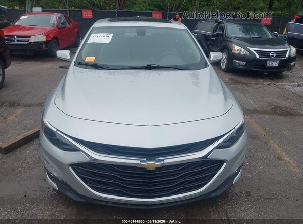 1G1ZD5STXNF137766 2022 CHEVROLET MALIBU Серебряный Вид щитка приборов