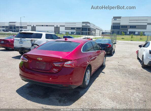 1G1ZD5STXNF178592 2022 CHEVROLET MALIBU Red Задня права чверть