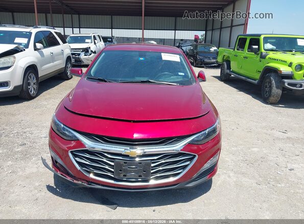 1G1ZD5STXNF178592 2022 CHEVROLET MALIBU Red Вид щитка приладів