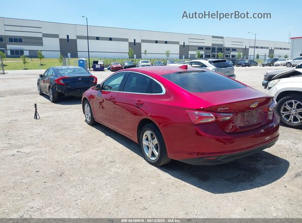 1G1ZD5STXNF178592 2022 CHEVROLET MALIBU Red Задня ліва чверть