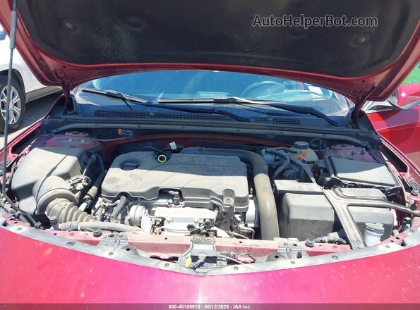 1G1ZD5STXNF178592 2022 CHEVROLET MALIBU Red Вид ззаду